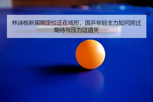 林诗栋新周期定位正在成形，国乒年轻主力如何跨过期待与压力这道关